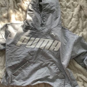Puma cropped hoodie